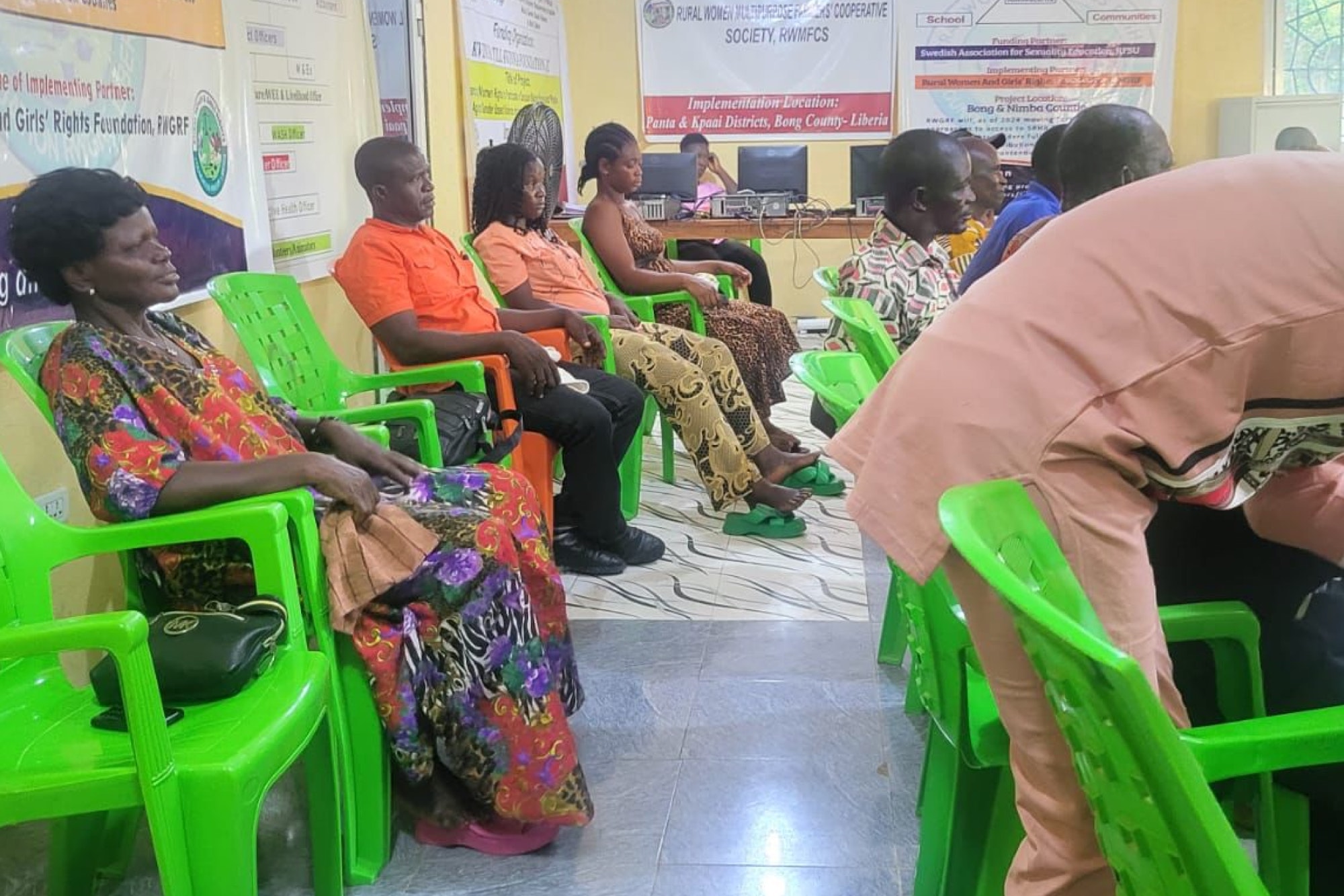 Young Adult Woman Making Business Presentation